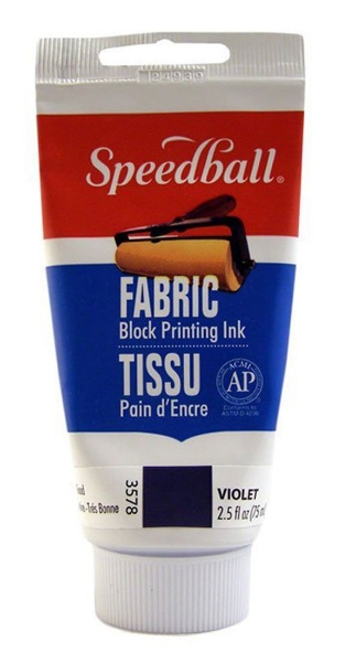 Picture of Speedball Fabric Block Printing Ink - Violet
