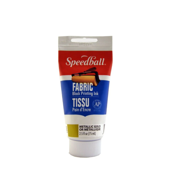 Picture of Speedball Fabric Block Printing Ink - Metallic Gold