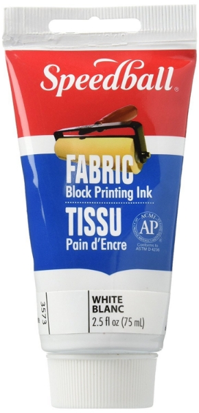 Picture of Speedball Fabric Block Printing Ink - White