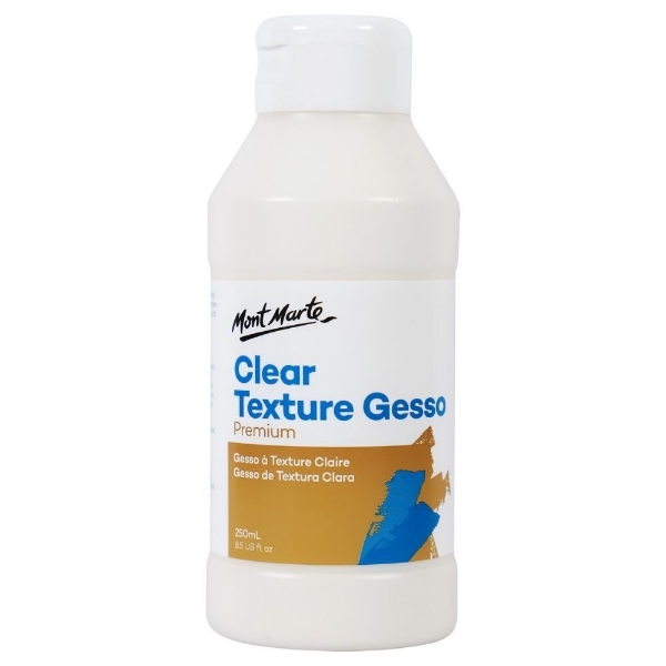 Picture of Mont Marte Clear Texture Gesso 250ml 