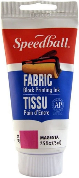 Picture of Speedball Fabric Block Printing Ink - Magenta