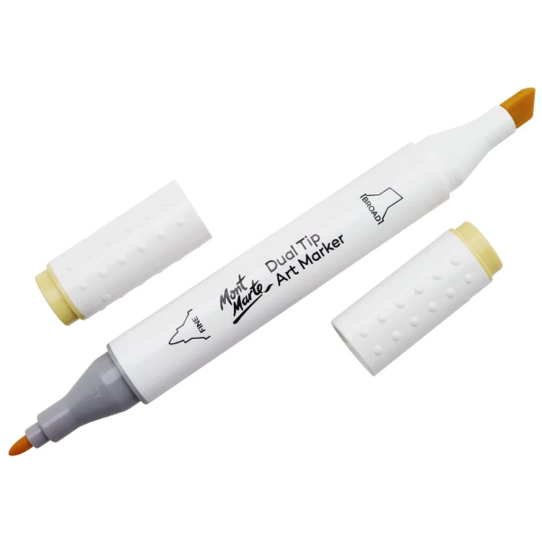 Picture of Mont Marte Dual Tip Art Marker - Canaria Yellow 45