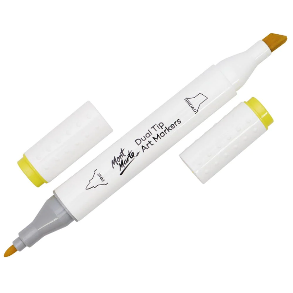 Picture of Mont Marte Dual Tip Art Marker - Lemon Yellow 35