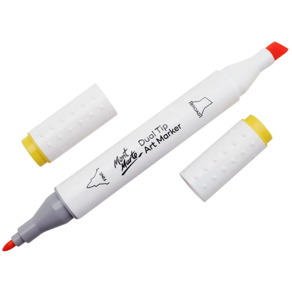 Picture of Mont Marte Dual Tip Art Marker - Deep Yellow 32