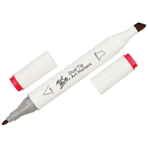 Picture of Mont Marte Dual Tip Art Marker - Rose Red 3 