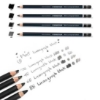 Picture of Staedtler Lumograph Black 100B Artist Pencils - Set of 4