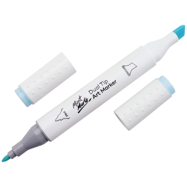 Picture of Mont Marte Dual Tip Art Marker - Mint Blue 143