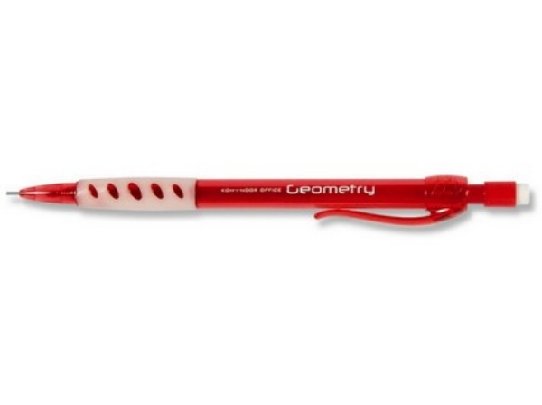 Picture of Kohinoor Geometry Mechanical Pencil - Red 0.5mm 