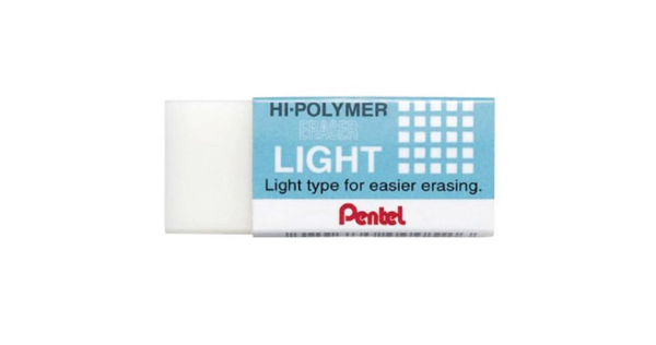 Picture of Pentel Hi-Polymer Light Eraser - Medium