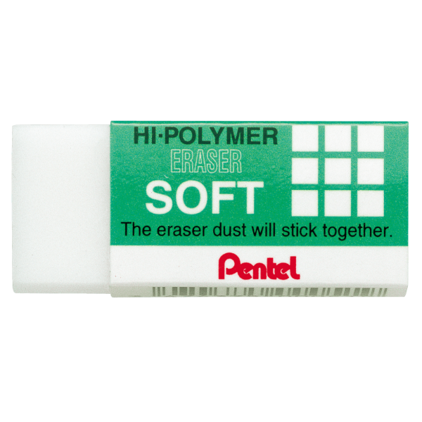 Picture of Pentel Hi-Polymer Soft Eraser - Small