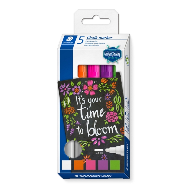 Picture of Staedtler Lumocolor Chalk Marker - Set of 5  