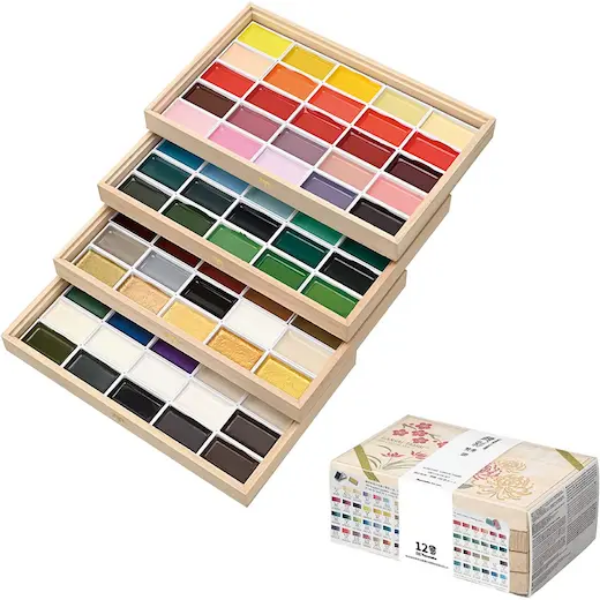 Picture of Kuretake Gansai Tambi Water Colours - Set of 100