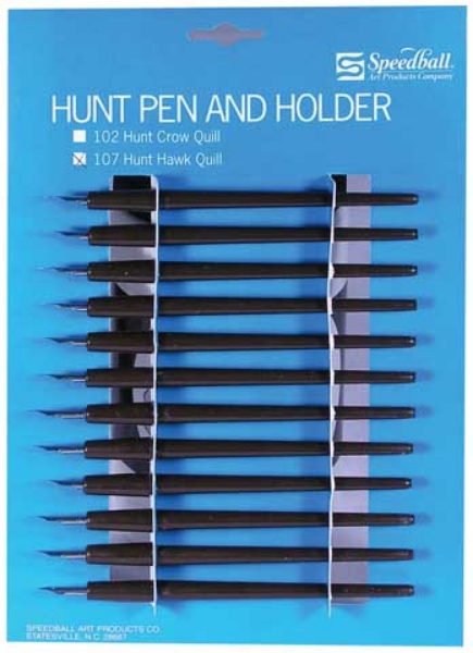 Picture of Speedball Pen Holder with Hawk Quill Nib