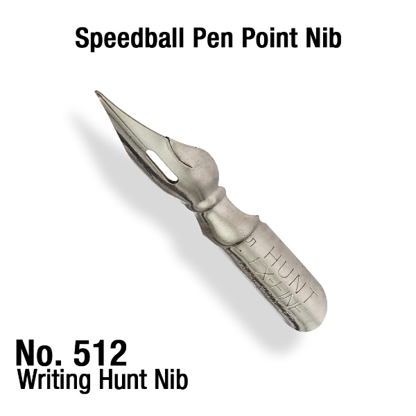 Picture of Speedball Hunt Artist Pen Nib - No. 512