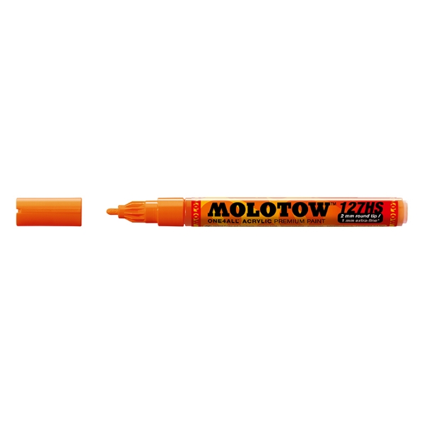Picture of Molotow One 4 All Acrylic Marker 2mm - Dare Orange