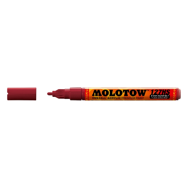 Picture of Molotow One 4 All Acrylic Marker  2mm  - Burgundy