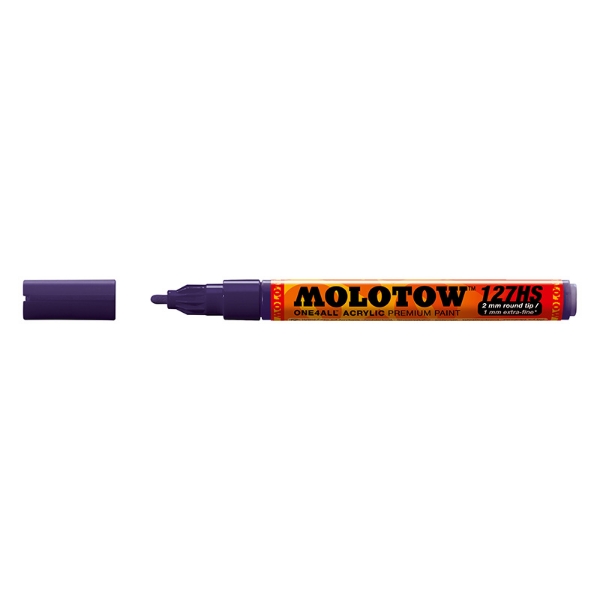 Picture of Molotow One 4 All Acrylic Marker 2mm  -  Violet Dark