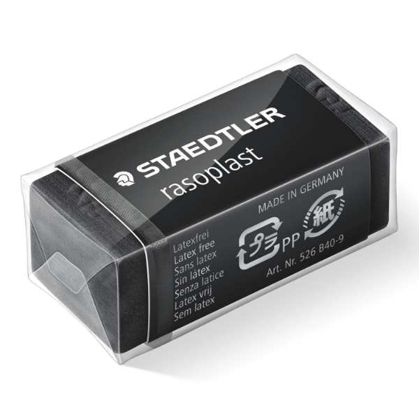 Picture of Staedtler Rasoplast Black Eraser - Small