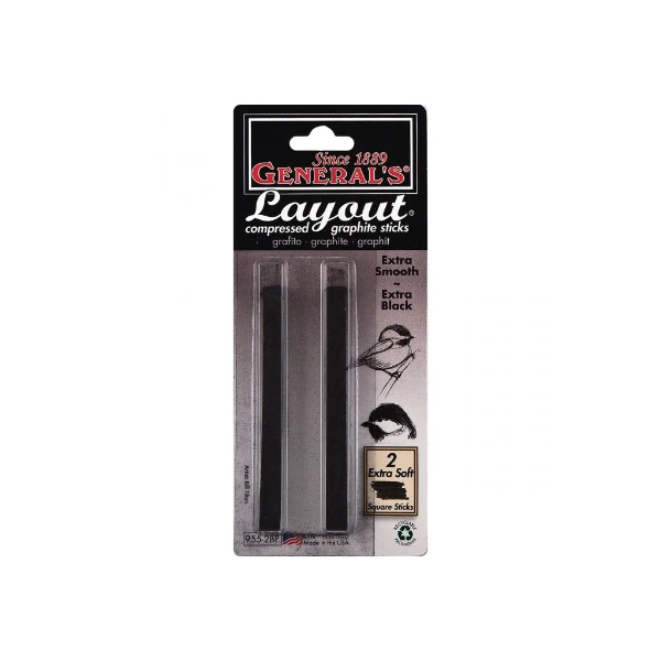 Picture of Generals Layout Compressed Graphite Sticks - Set of 2