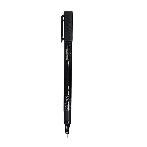 Picture of Brustro Fineliners Pen - Black (0.2mm)