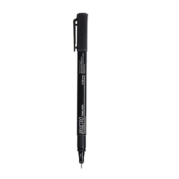Picture of Brustro Fineliners Pen - Black (0.05mm)