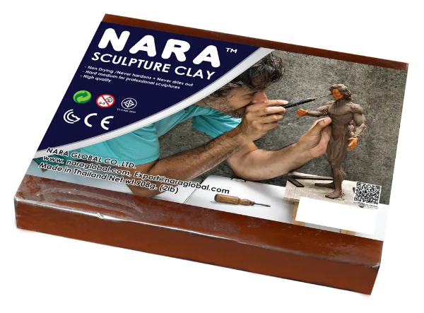 Picture of Nara Sculpture Non Drying Clay - Terracotta (908g)