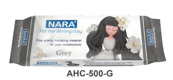 Picture of Nara Air Hardening Clay - Grey (500g)