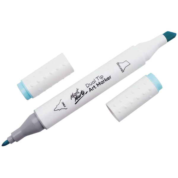 Picture of Mont Marte Dual Tip Art Marker - Pastel Blue 67