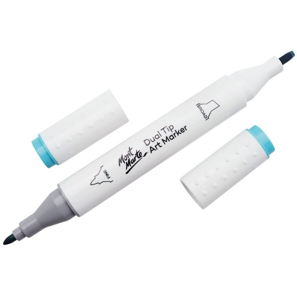 Picture of Mont Marte Dual Tip Art Marker - Ice Blue 65 