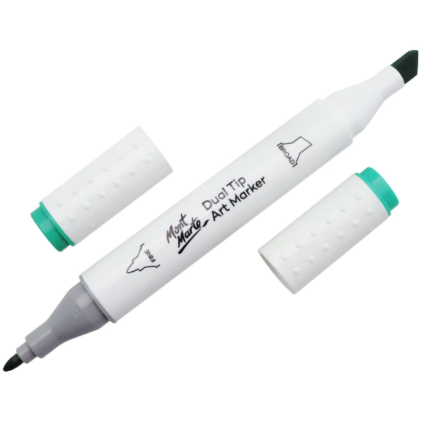Picture of Mont Marte Dual Tip Art Marker - Emerald Green 55 