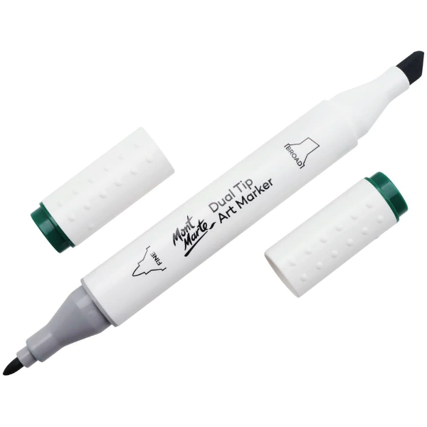 Picture of Mont Marte Dual Tip Art Marker - Forest Green 50