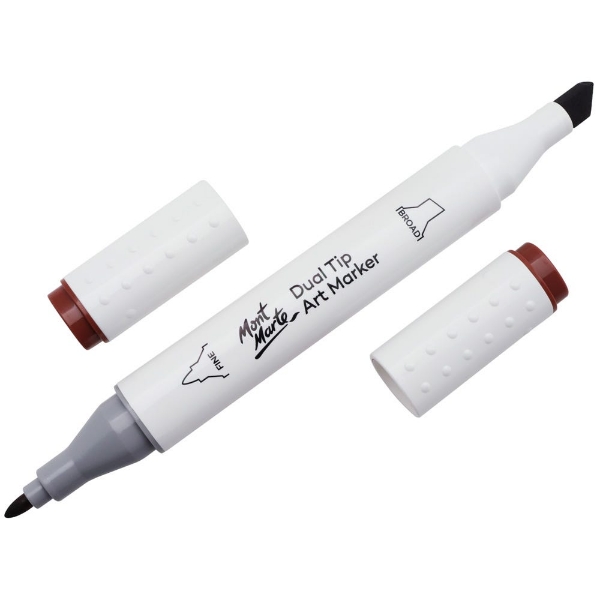 Picture of Mont Marte Dual Tip Art Marker - Burnt Orange 93