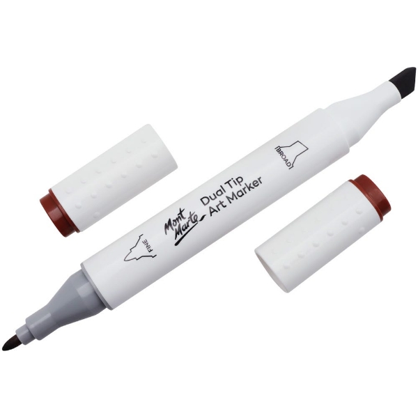 Picture of Mont Marte Dual Tip Art Marker - Brick Brown 94