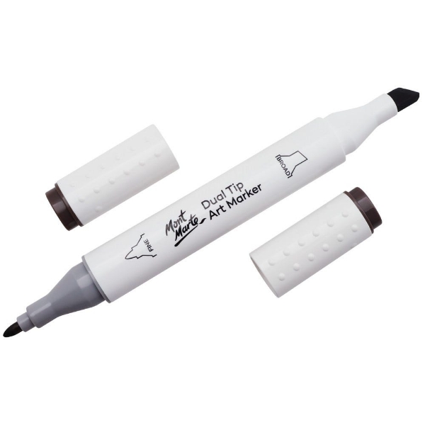 Picture of Mont Marte Dual Tip Art Marker - Warm Grey WG7
