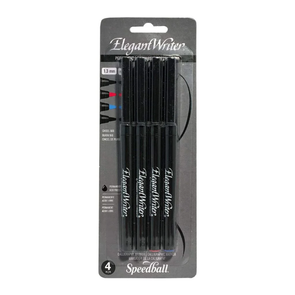 Picture of Speedball Permanent Elegant Writer - Set of 4
