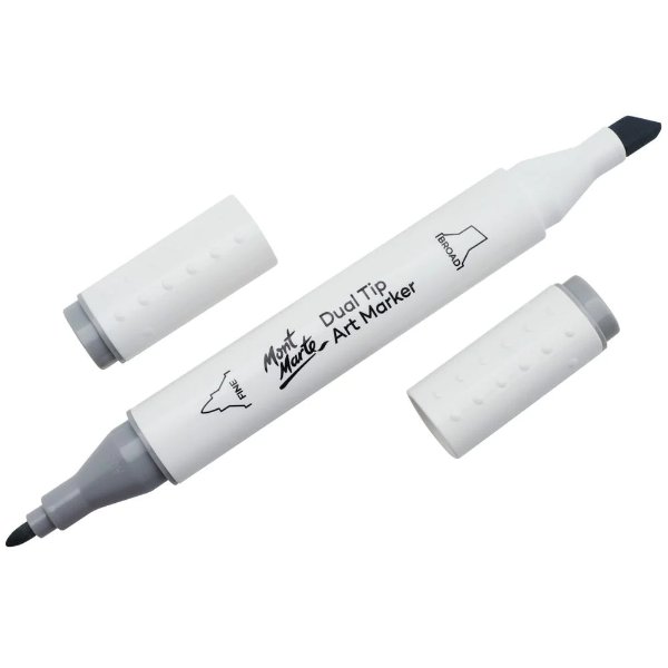 Picture of Mont Marte Dual Tip Art Marker - Cool Grey CG1