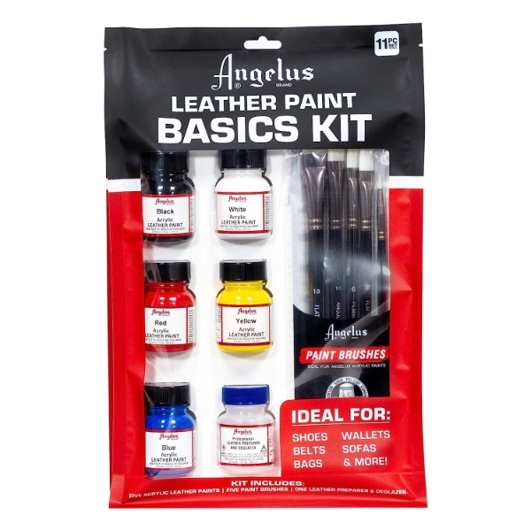 Picture of Angelus Leather Paint Basics Kit - Set of 11