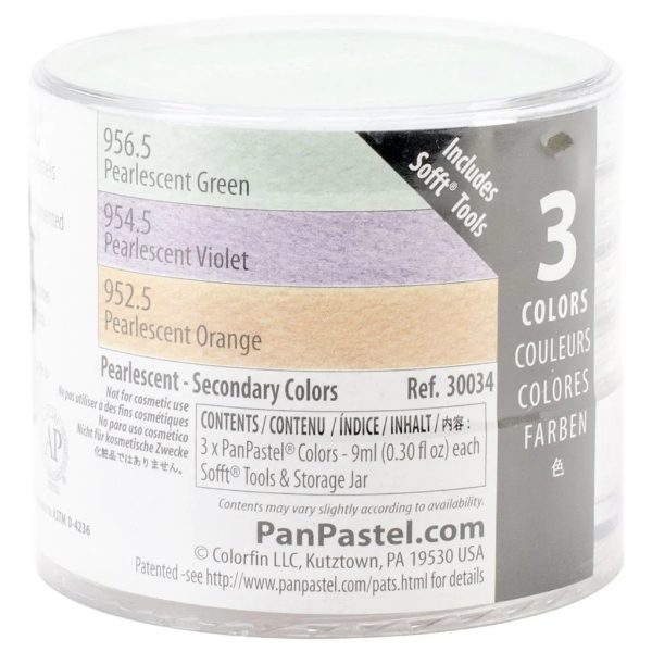Picture of Panpastel Pearl Secondary - Set of 3 
