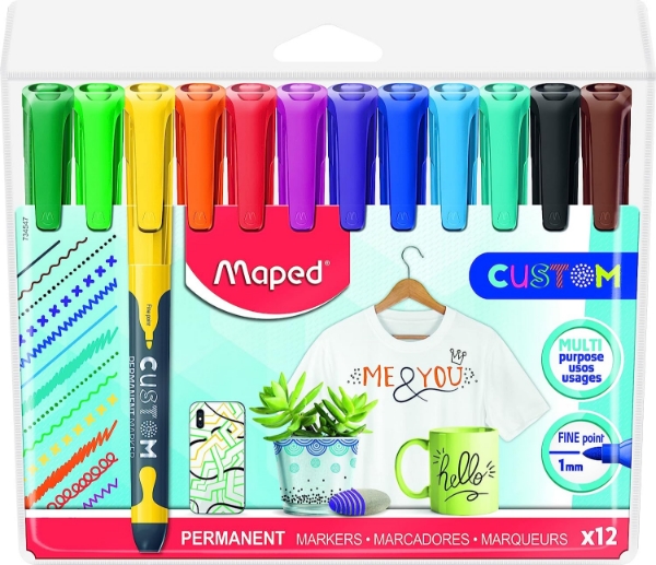 Picture of Maped Permanent Marker - Set of 12 (734547)