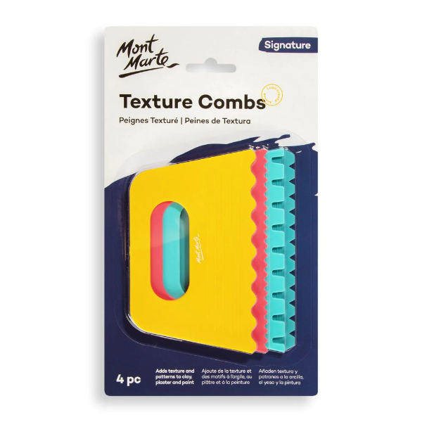 Picture of Mont Marte Texture Combs Set of 4