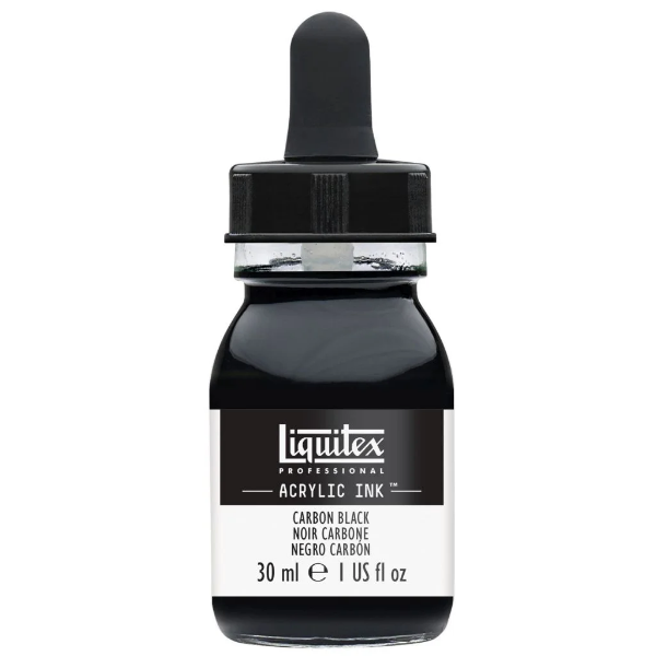 Picture of Liquitex Acrylic Ink - Carbon Black 30ml (4260337)