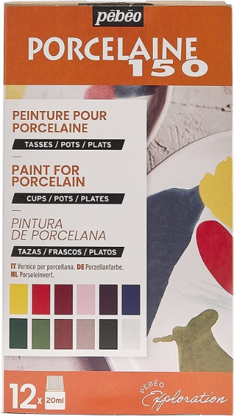 Picture of Pebeo Porcelaine 150 Exploration Set #2 - Set of 12 (20ml)