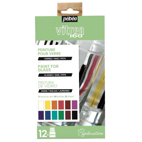 Picture of Pebeo Vitrea 160 Exploration - Set of 12 (20ml)