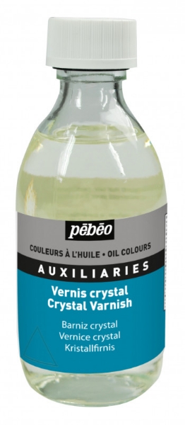 Picture of Pebeo Glossy Crystal Brilliant Varnish For Oil Colours - 245ml 