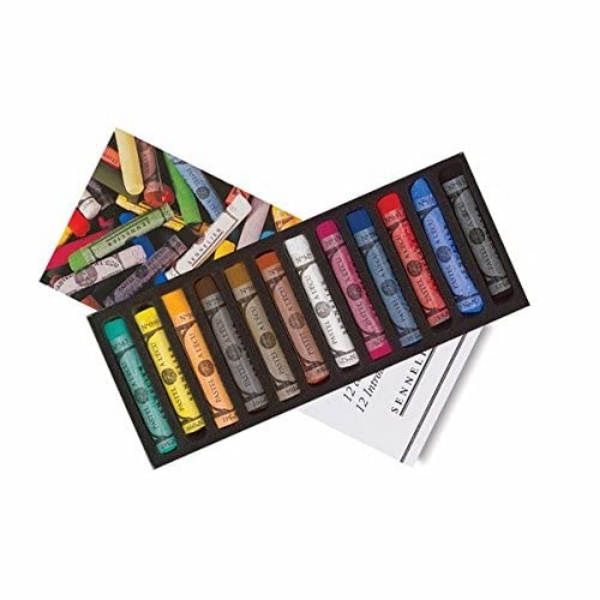 Picture of Sennelier Extra Soft Pastel Set of 12 - Introductory Colours