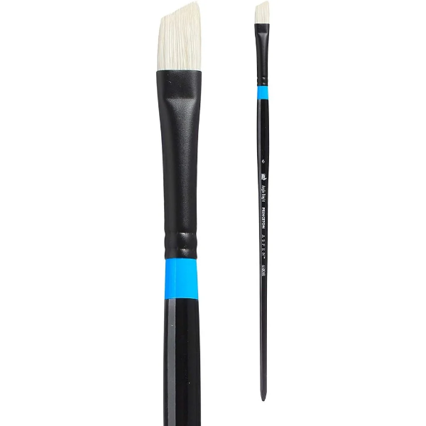 Picture of Princeton Aspen Long Handle Angle Bright Brush - 6500AB (Size 6)