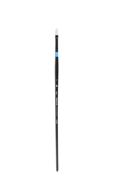 Picture of Princeton Aspen Long Handle Filbert Brush - 6500FB (Size 2)