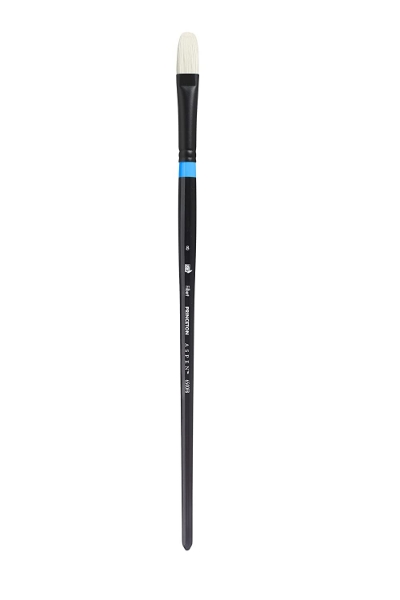Picture of Princeton Aspen Long Handle Filbert Brush - 6500FB (Size 8)
