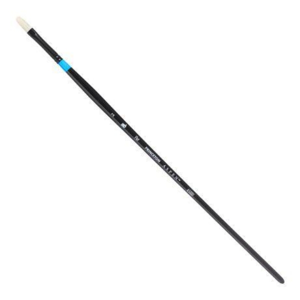 Picture of Princeton Aspen Long Handle Flat Brush - 6500F (Size 2)
