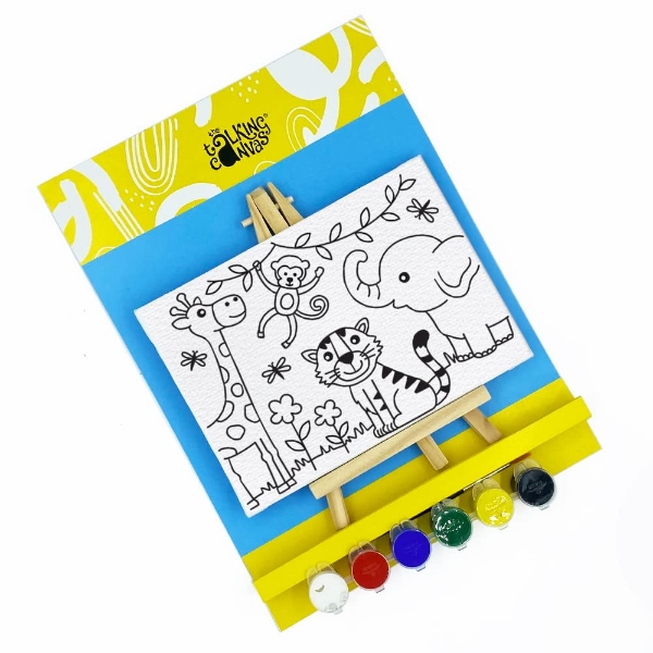 Picture of Printed Canvas Painting Kit